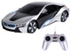 1:24 Rc Bmw I8 Concept Rc Sports Car, Silver