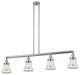 Innovations Lighting 214-Sn-G192-Led 4 Light Dimmable Led Island Light