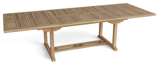 Valencia 117" Rectangular Table With Double Extensions