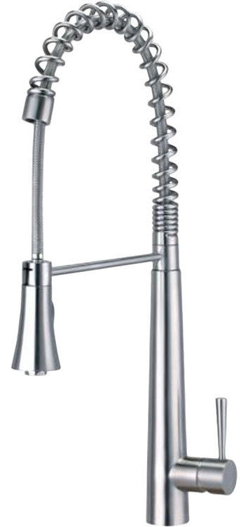 ALFI AB2039S Commercial Spring Kitchen Faucet - Stainless Steel