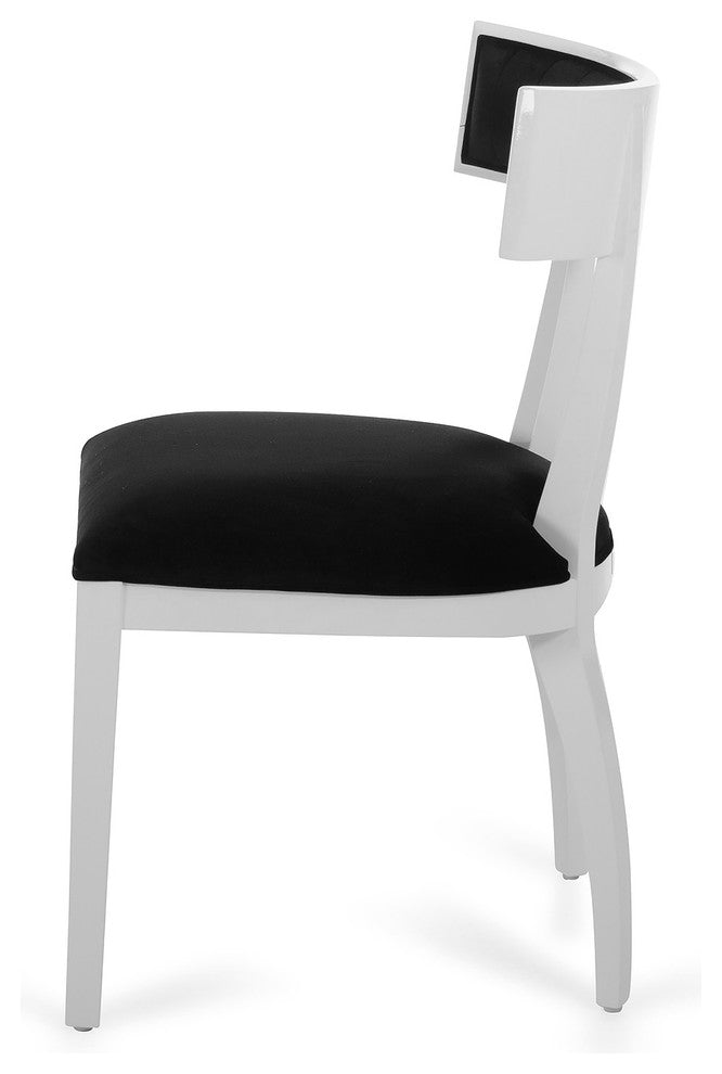 A&X Modern White Dining Chair - AA032, Set of 2