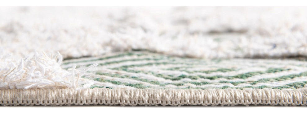 Unique Loom Sabrina Soto Casa Havana Area Rug, Green, 9' 10 X 12' 0 Rectangular