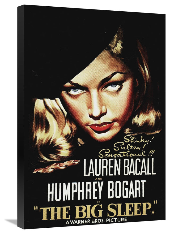 "The Big Sleep" Stretched Canvas Giclee by Hollywood Photo Archive, 20x30"