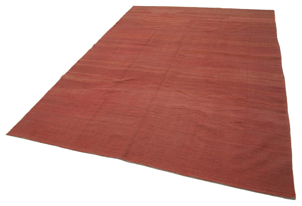 Rug N Carpet - Hand-knotted Oriental 6' 8'' x 9' 4'' Flatweave Wool Kilim Rug
