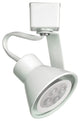 WAC Lighting LEDLine Voltage Track Fixture in White for H Track