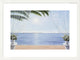 "My Blue Heaven" Framed Digital Print by Diane Romanello, 33x25"