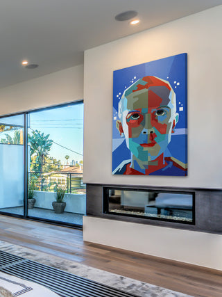 "Stranger Things" Painting Print on Wrapped Canvas, 40"x60"