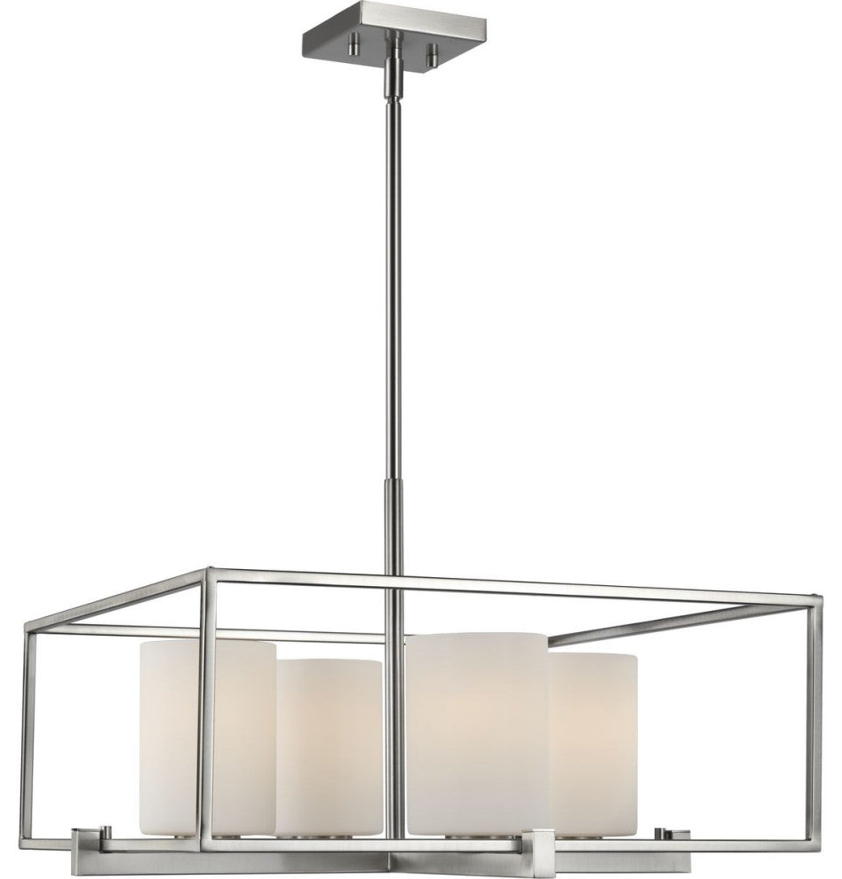 Chadwick Collection 4-Light Brushed Nickel Chandelier