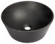 Eden Bath EB_S052LS-H 16-in Round Sloped Vessel Sink in Lava Stone