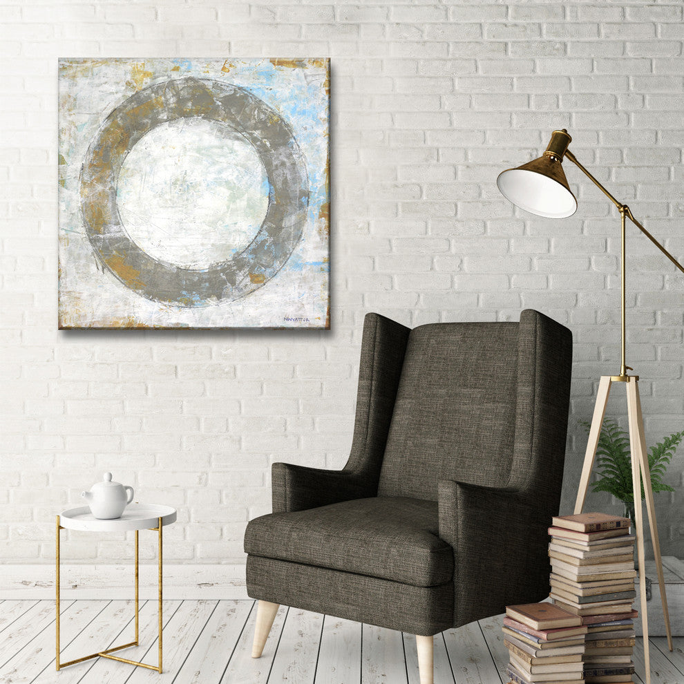Ready2HangArt ''Simple Balance I'' by Norman Wyatt, 16"x16"