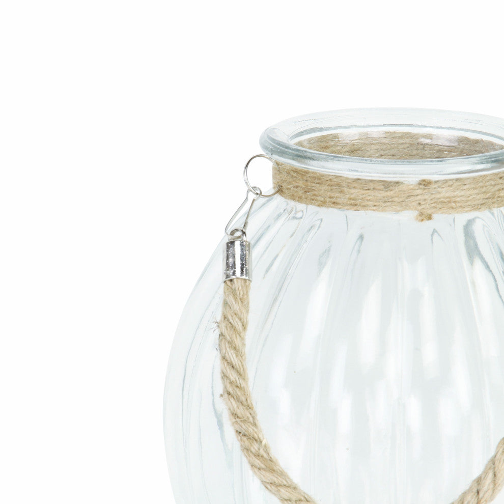 Del Mar Rope Glass Jar