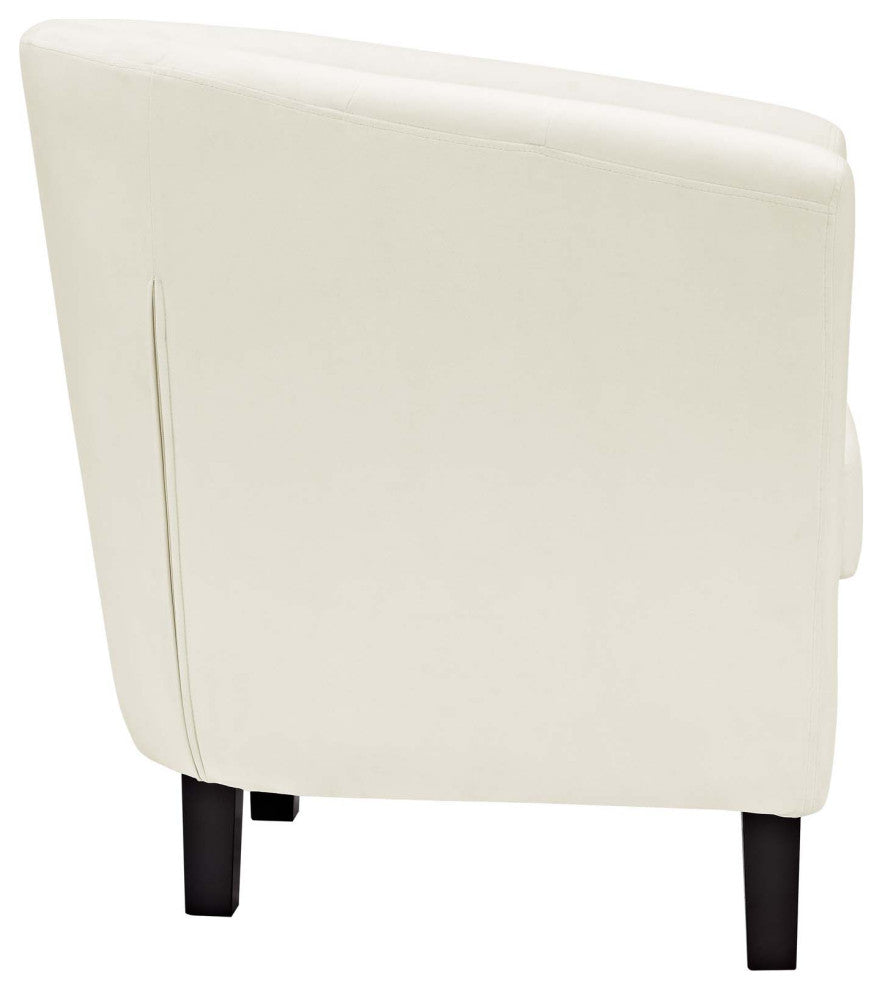 Ivory Prospect 2 Piece Performance Velvet Armchair Set