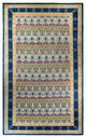 Arts and Crafts, One-of-a-Kind Handmade Area Rug Blue, 19'6"x11'6"