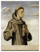 "Saint Anthony" Digital Paper Print by Alvise Vivarini, 14"x18"
