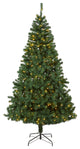 7' Northern Tip Pine Artificial Christmas Tree with 350 Clear LED Lights