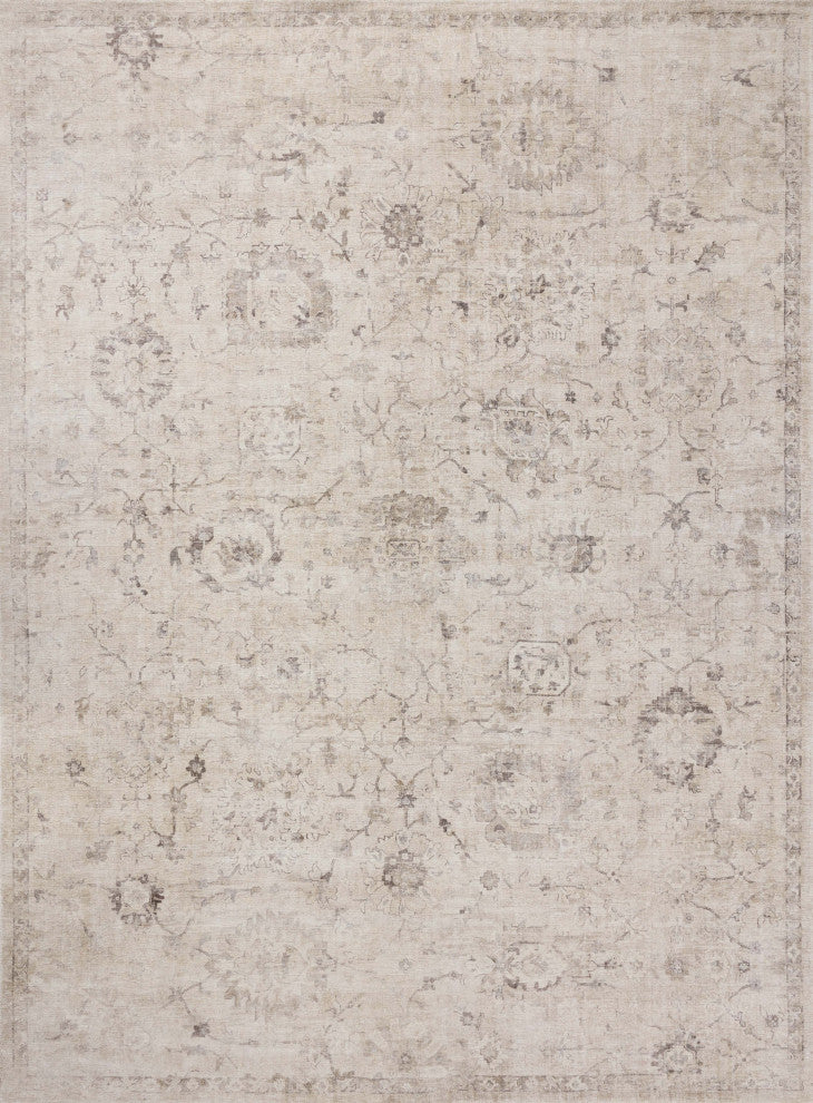 Loloi Marcella Beige / Taupe 18" x 18" Sample Rug