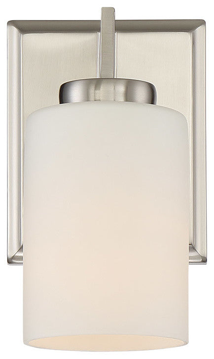 Quoizel TY8601BN One Light Bath Fixture Taylor Brushed Nickel