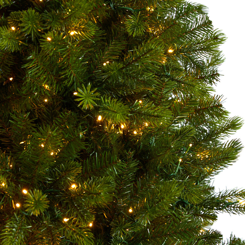 T3514 9.5' Slim Colorado Mountain Spruce Artificial Christmas Tree