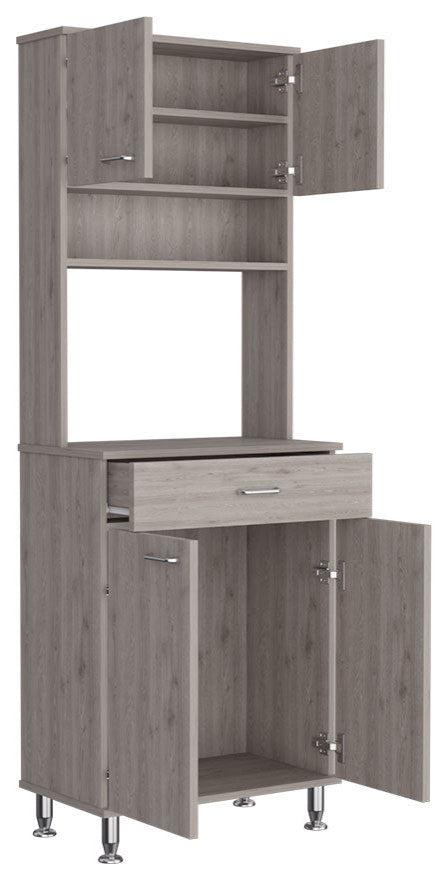 Pantry Piacenza, Kitchen, Light Gray