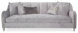 Roxbury Park Velvet Sofa - Steel/Slate
