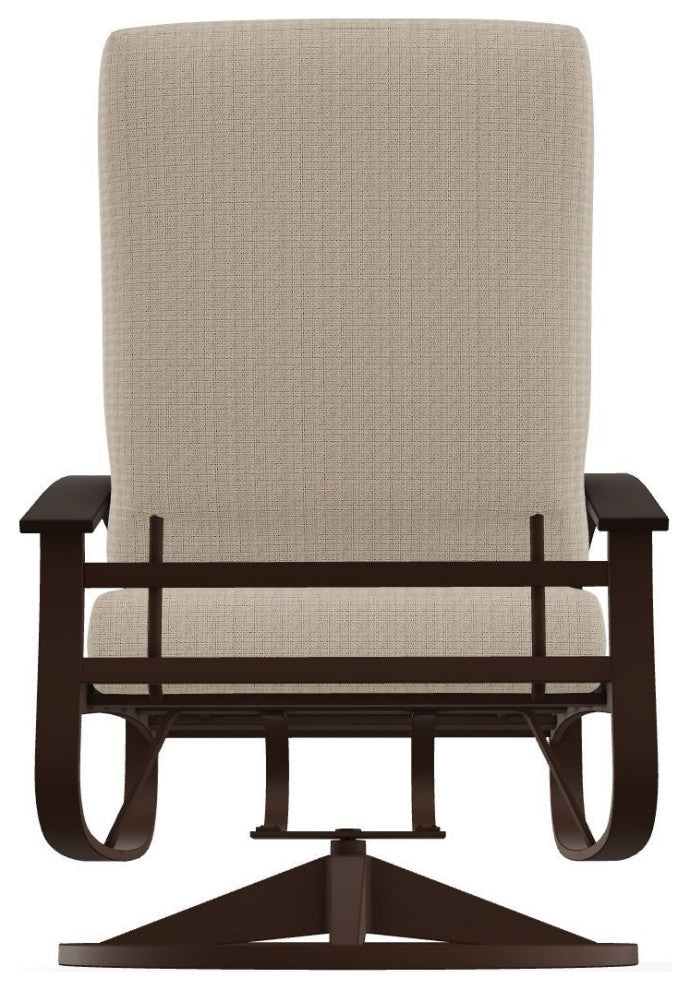 Belle Isle Cushion Outdoor Swivel Rocker, Bliss Sand/Kona