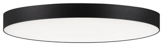 Maxim 57663WT Trim 9"W Integrated LED Flush Mount Ceiling Fixture - Black