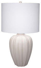 Seraphina Ceramic Table Lamp With Linen Shade