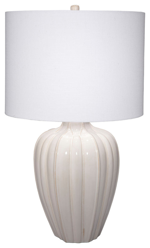 Seraphina Ceramic Table Lamp With Linen Shade