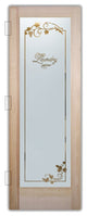 Laundry Door - Grape Ivy Melany - Douglas Fir (stain grade) - 32" x 96" -...