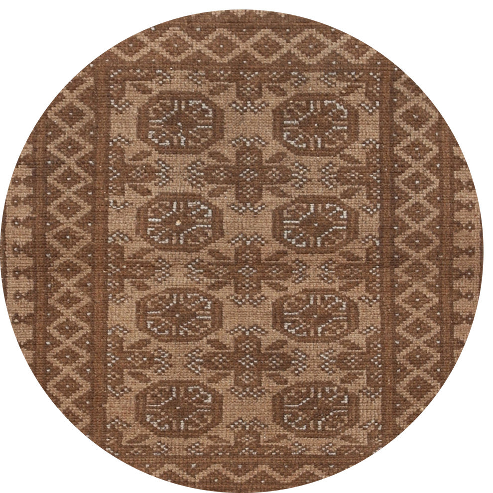 Ahgly Company Indoor Round Traditional Area Rugs, 3' Round