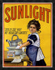 "Sunlight Soap" Framed Canvas Giclee, 26"x32"