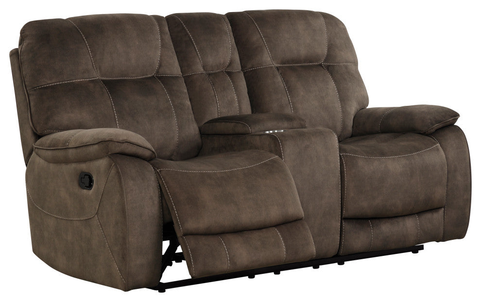 Cooper Shadow Natural Manual Reclining Sofa and Recliner