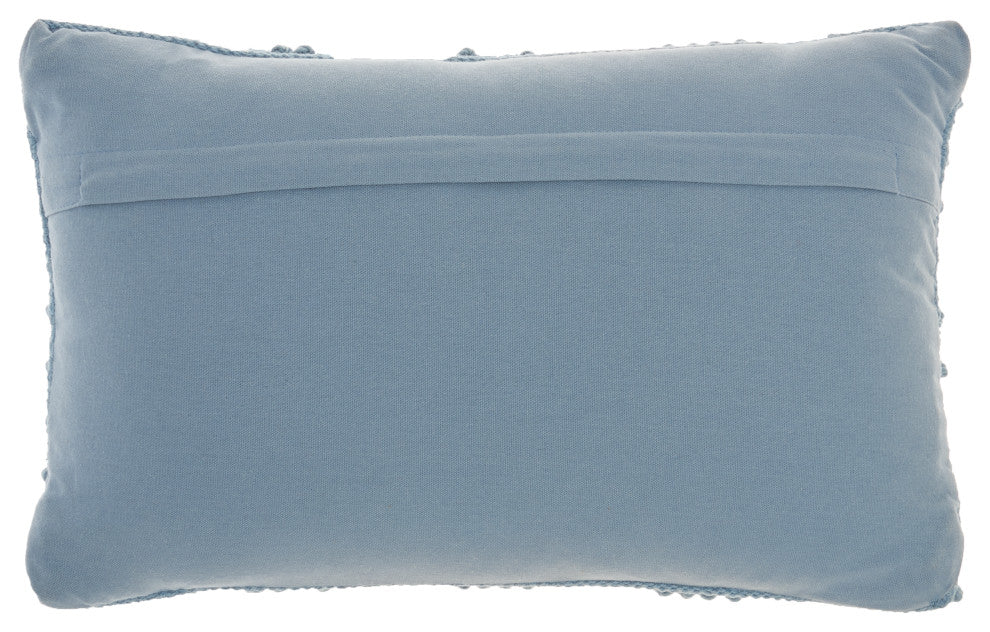 Mina Victory GC380 Throw Pillow, Ocean, 12"X20"