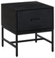 Eden Night Stand Table, Black