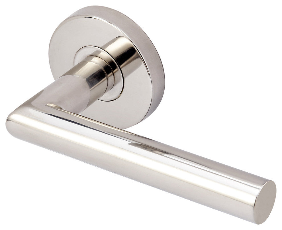 Frankfurt Lever Half Passage, RH, Polished Stainless Steel, 2-3/4" Backset