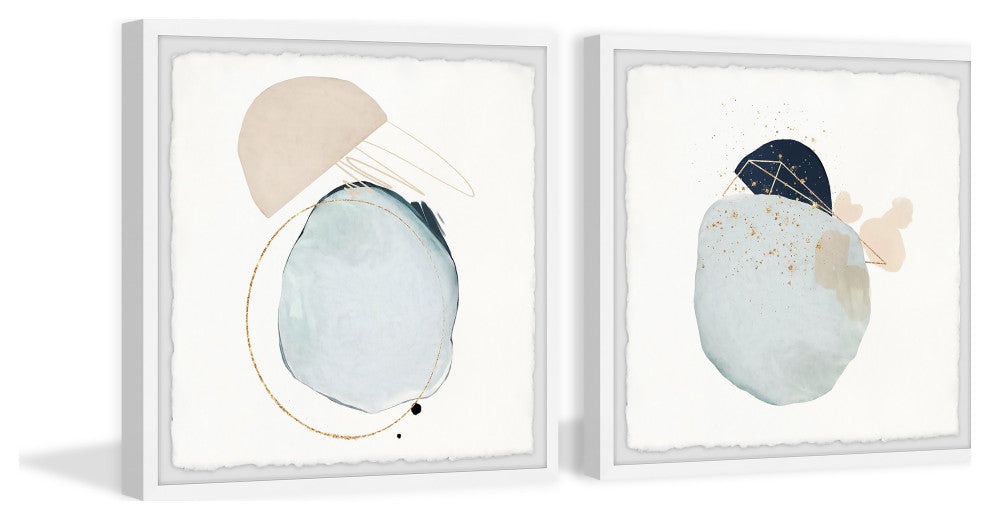 Broken Dimension Diptych, 2-Piece Set, 12x12 Panels