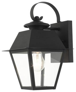Black Classic, Colonial, Historical, Timeless Outdoor Wall Lantern