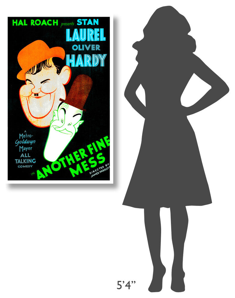 Laurel and Hardy, Another Fine Mess With Laurel and Hardy, 26x40