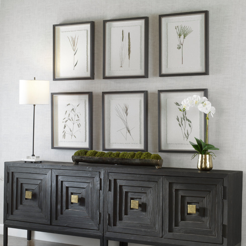 Uttermost Forest Finds Framed Prints, Set of 6