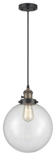 Innovations 201CSW-BAB-G202-10 1 Light Pendant, Switch, Black Antique Brass