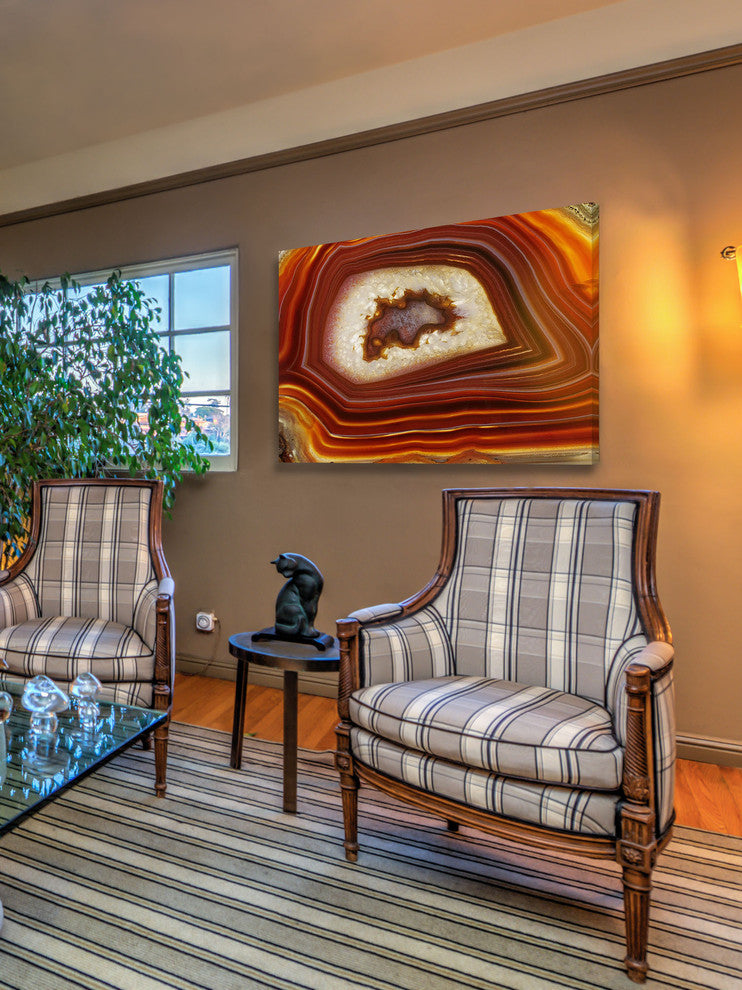 "Plata Peak" Painting Print on Canvas