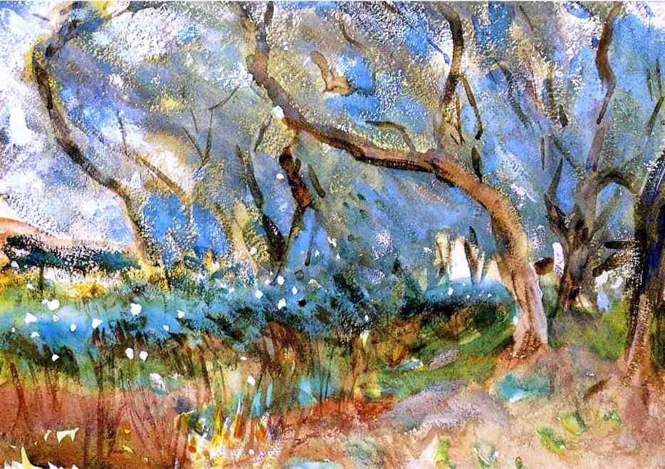 John Singer Sargent Landscape 1909 Corfu Wall Decal