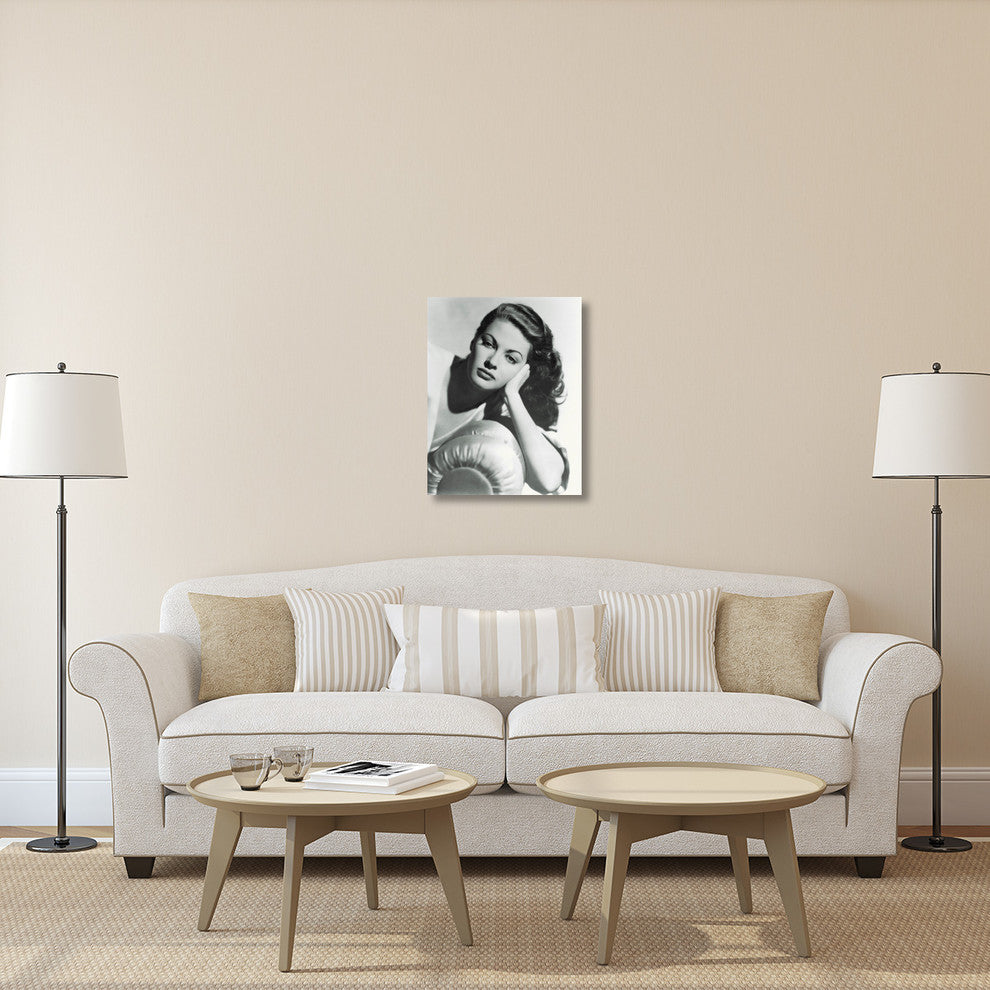 "Promotional Still - Yvonne De Carlo" Canvas Giclee, 23"x30"