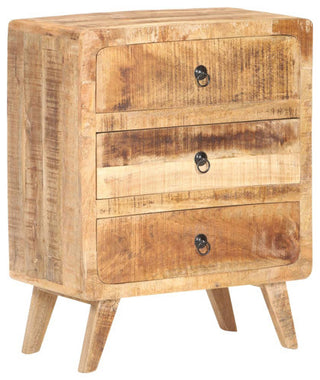 vidaXL Sideboard Buffet Cabinet with Storage for Kitchen Rough Mango Wood