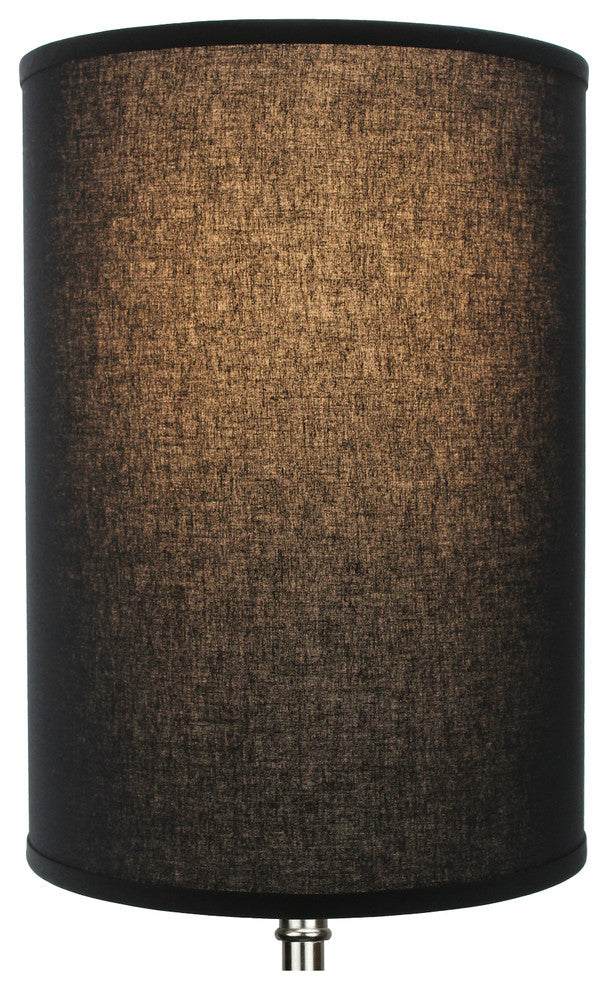 Fenchel Shades, 12"x12"x17" Spider Attachment Drum Lamp Shade, Linen