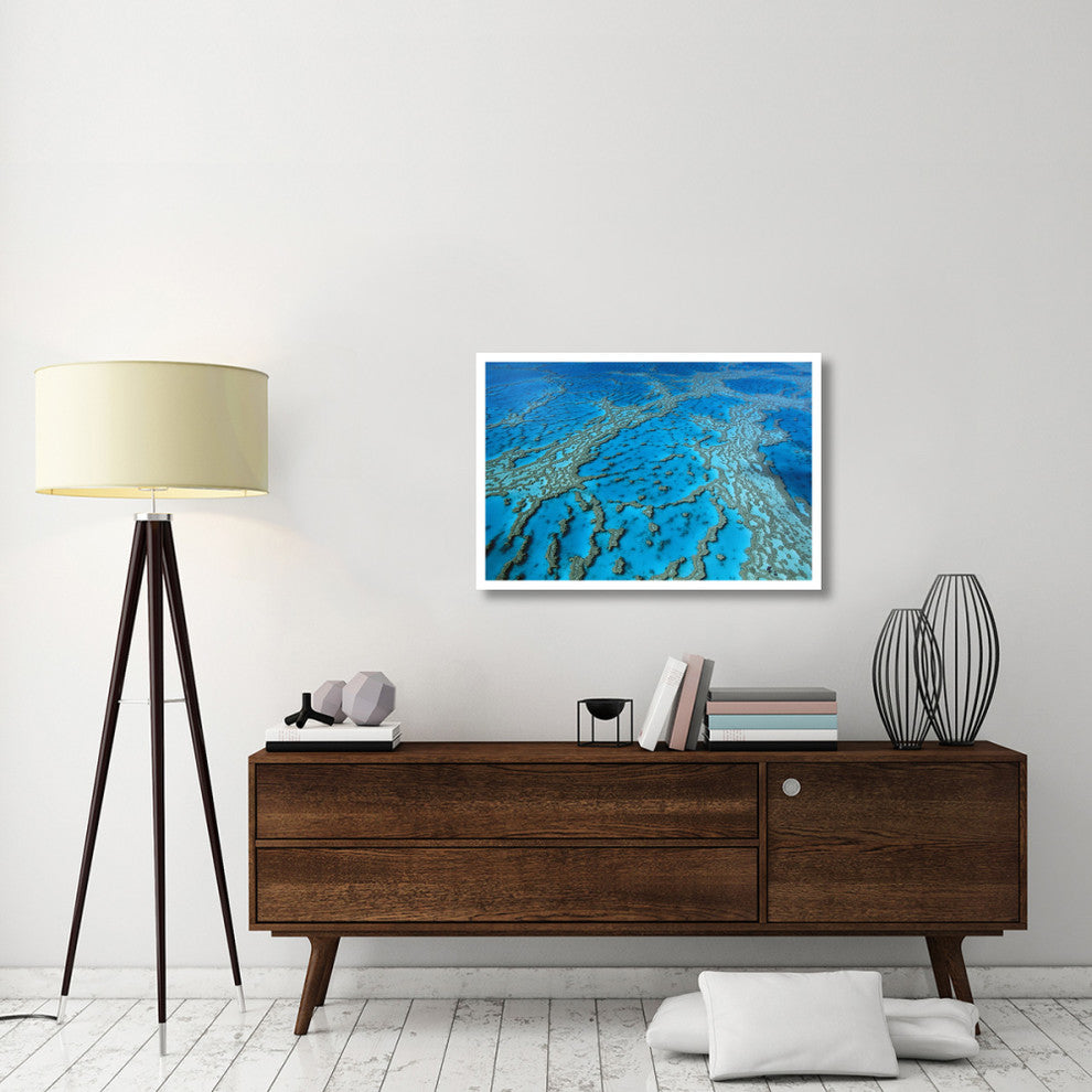 "Coral formation, Hardy Reef, Great Barrier Reef, Queensland" Paper Art, 38"x26"