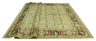 Pak-Persian Desiree Beige/Dark Brown Rug, 8'10x12'0