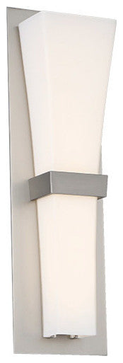 WAC Lighting ProhibitionLED Wall Sconce in Satin Nickel