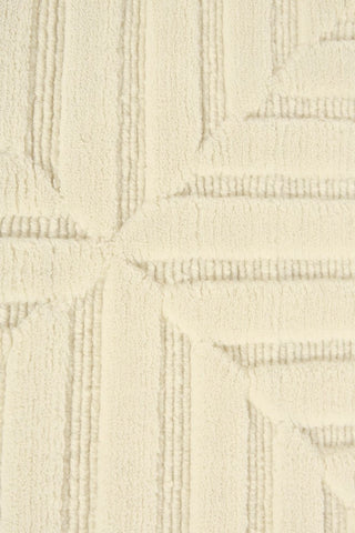 Weave & Wander Calistoga Rug, Ivory, 4'x6'