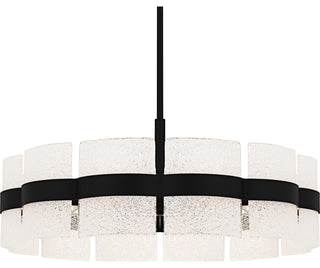 Quoizel SWE2830 Sweeney 6 Light 30"W Pendant / Converts to - Matte Black